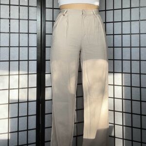 Sam Edelman Wide Leg Pants in Beige